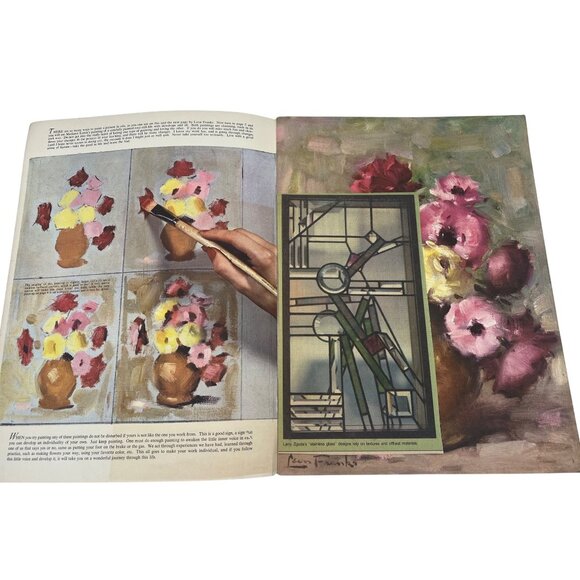 Walter T Foster How to Draw & Paint Flowers Landscapes Seascapes Vintage Lot - Picture 3 of 8